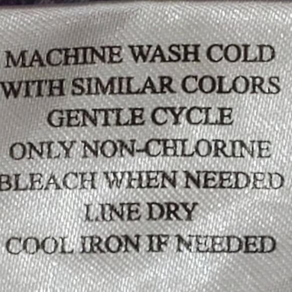 Como Vintage Blue V Neck Floral Flutter Sleeve Top Medium - Picture 4 of 9